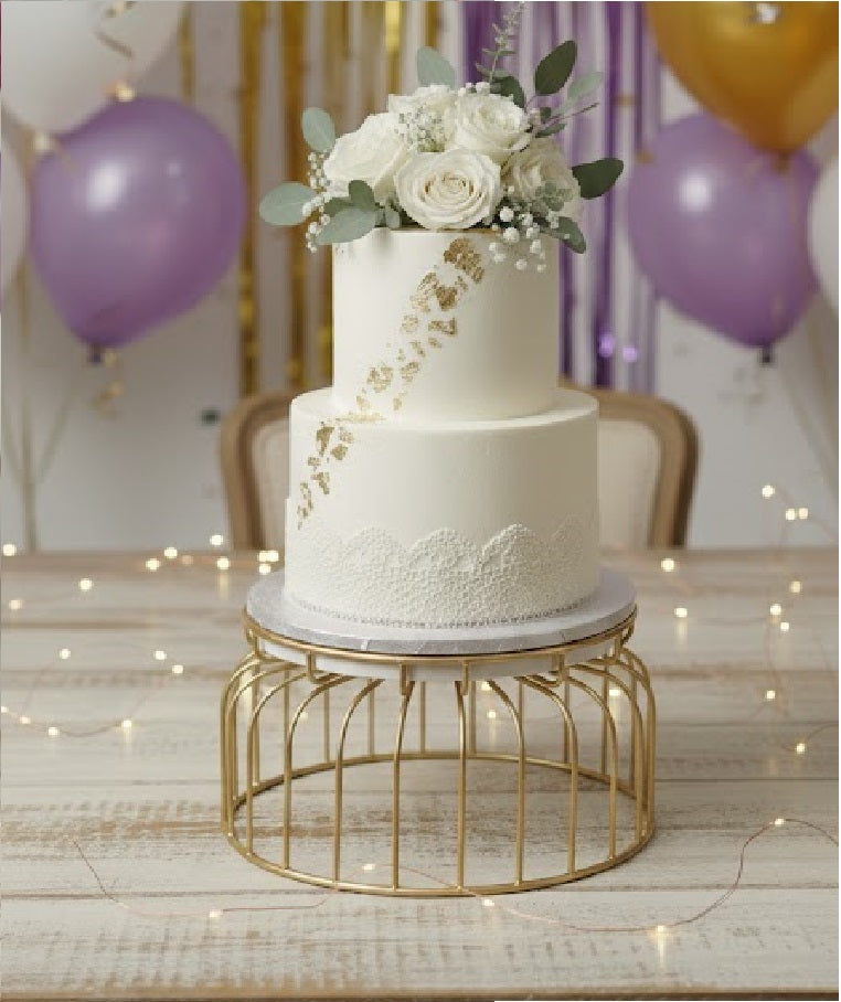 Cake Stand and Reverse Fruits Basket | Size 22×22×14 cm