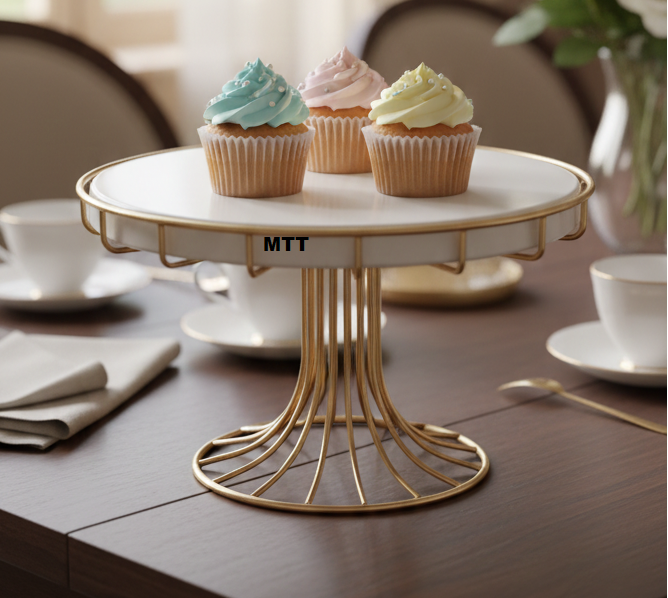 Premium Cake Stand - 8 Inch Decorative Display Stand