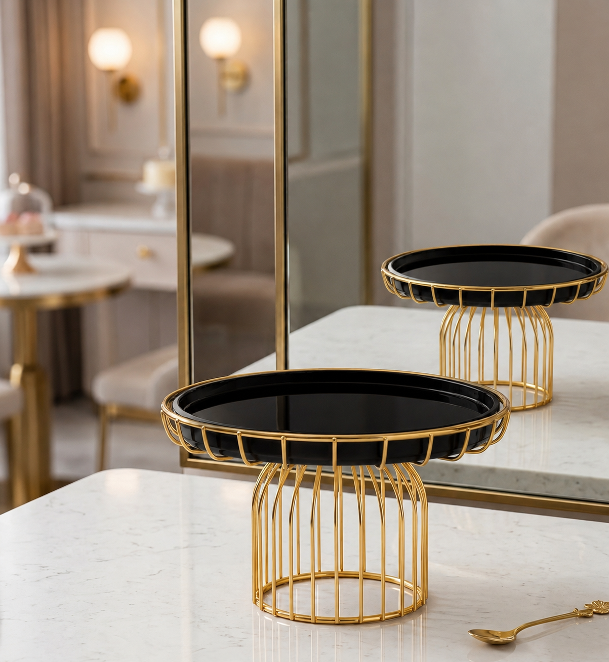 Make Up Brush Organizer Metal Stand