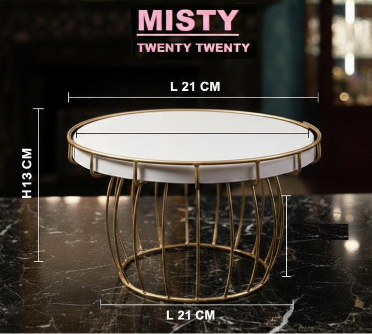 Classic Cake Stand - 8 Inch Beautiful Cake Display Stand
