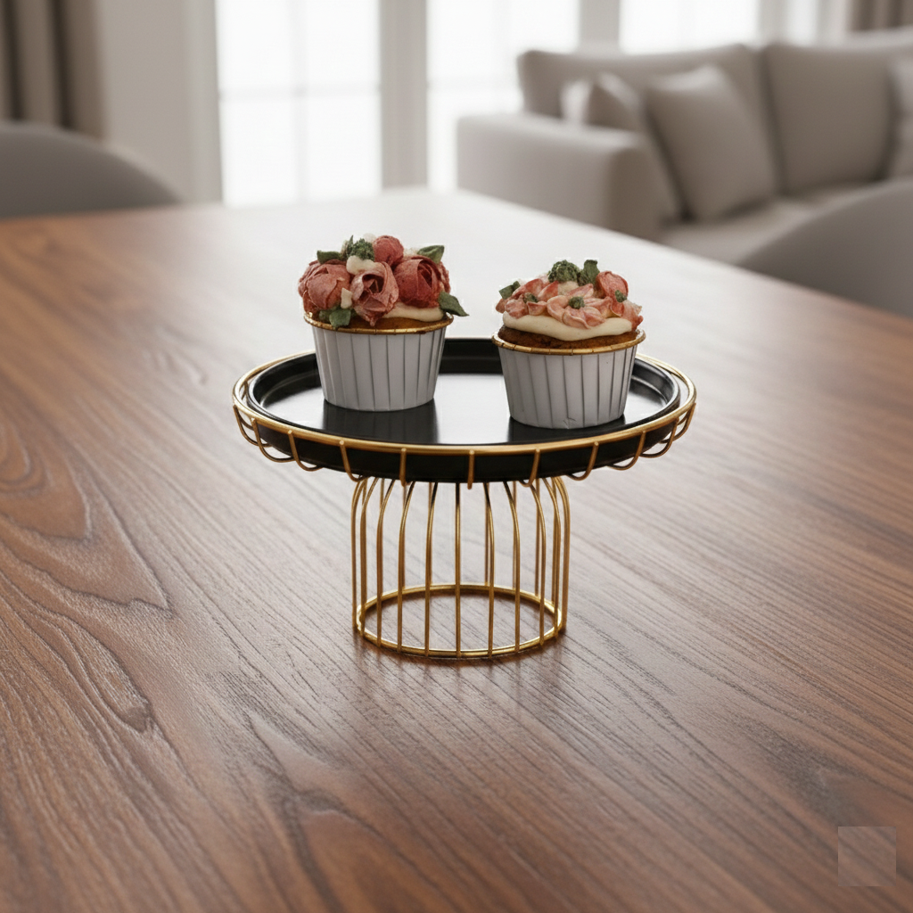 Cupcake Stand - 8 Inch Elegant Display Stand for Parties
