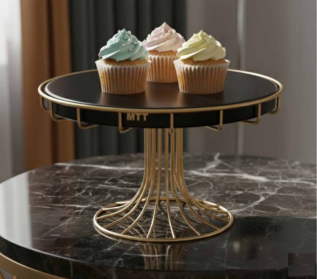 Premium Cake Stand - 8 Inch Decorative Display Stand