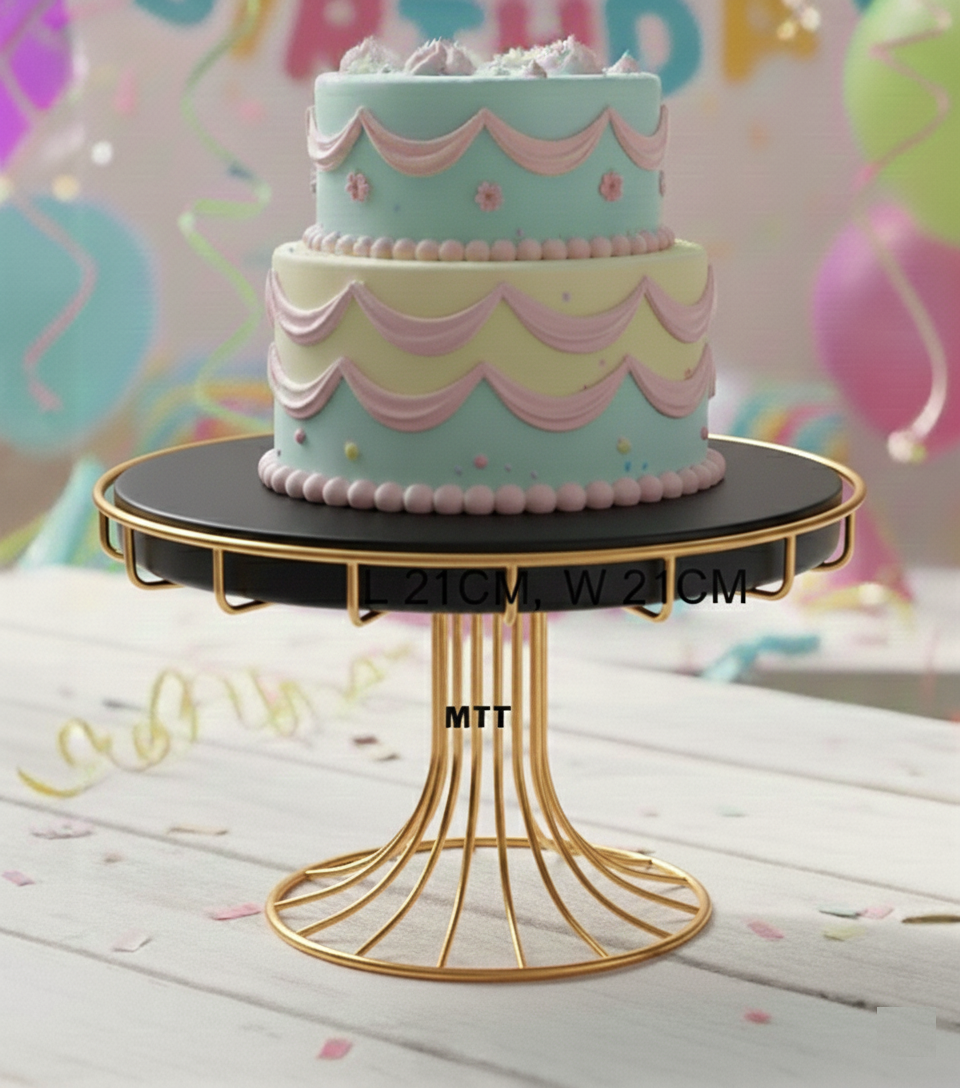 Premium Cake Stand - 8 Inch Decorative Display Stand