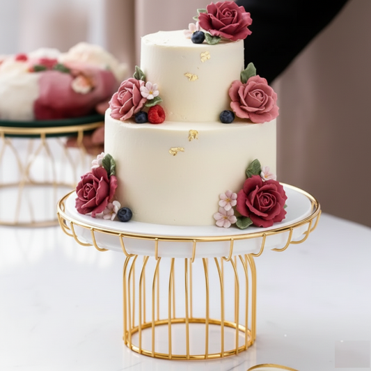 Cupcake Stand - 8 Inch Elegant Display Stand for Parties